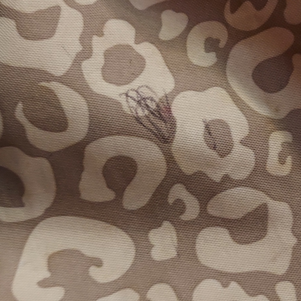 Thirty-One Leopard Print Backpack - Cream and Brown - Picture 13 of 13